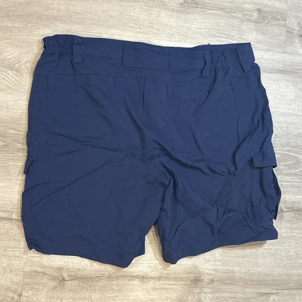 Duluth Mens‎ Cargo Shorts Size 40 Performance Outdoor Blue Hiking Relaxed Fit